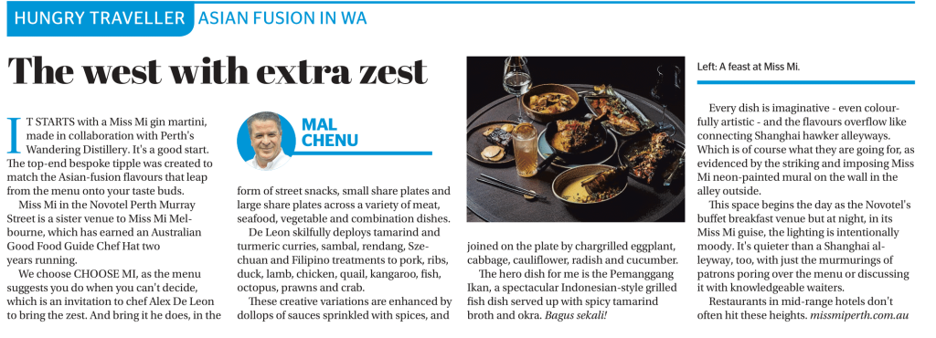 Miss Mi Perth Review