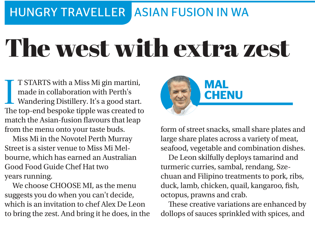 Miss Mi Perth Review